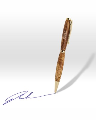 Χειροποίητο στυλό από ξύλο ελιάς